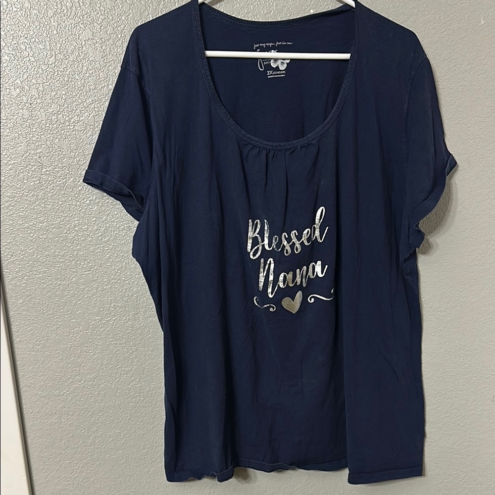 Just My Size blessed nana shirt